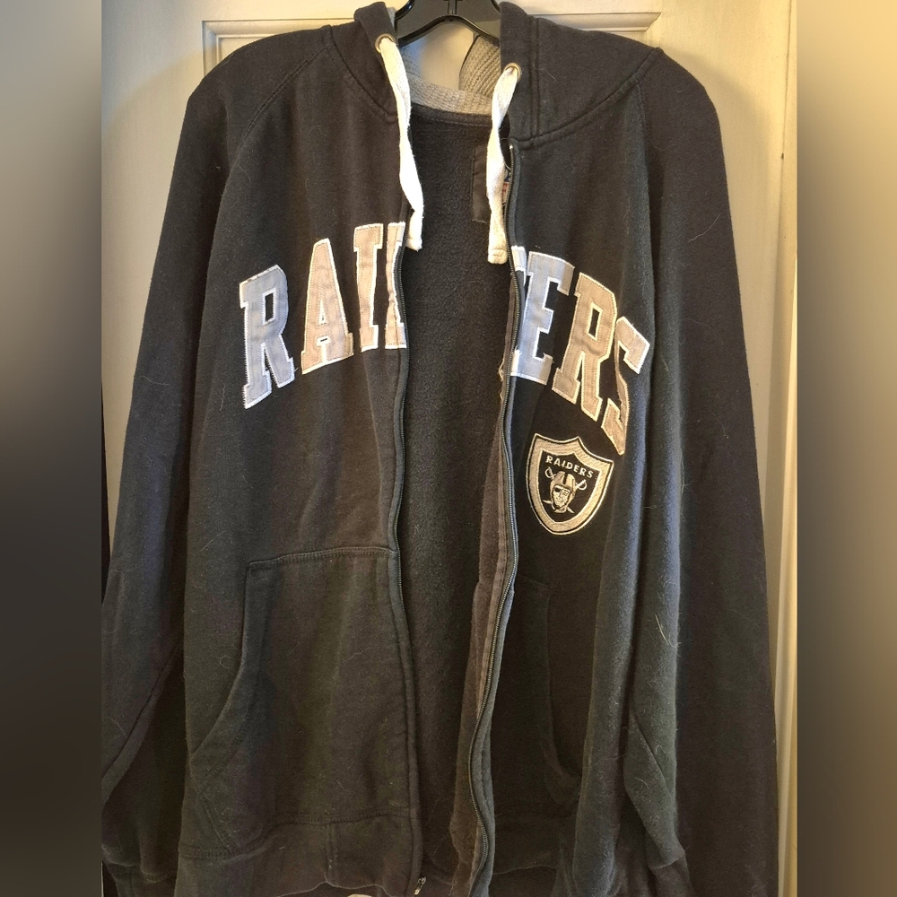 Oakland Raiders Mens Hoodie Sz XL